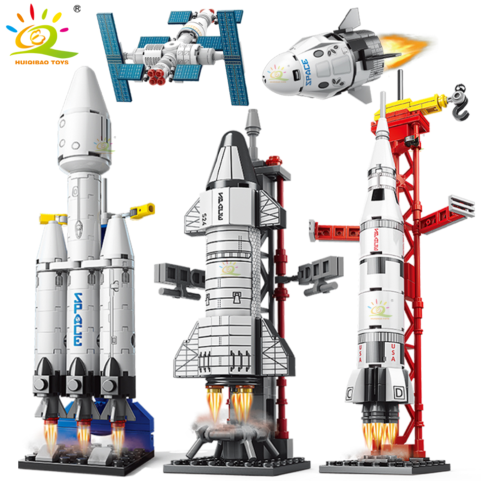 Solar System Orrery - HUIQIBAO Mini Luchtvaart Bemande Raket Model