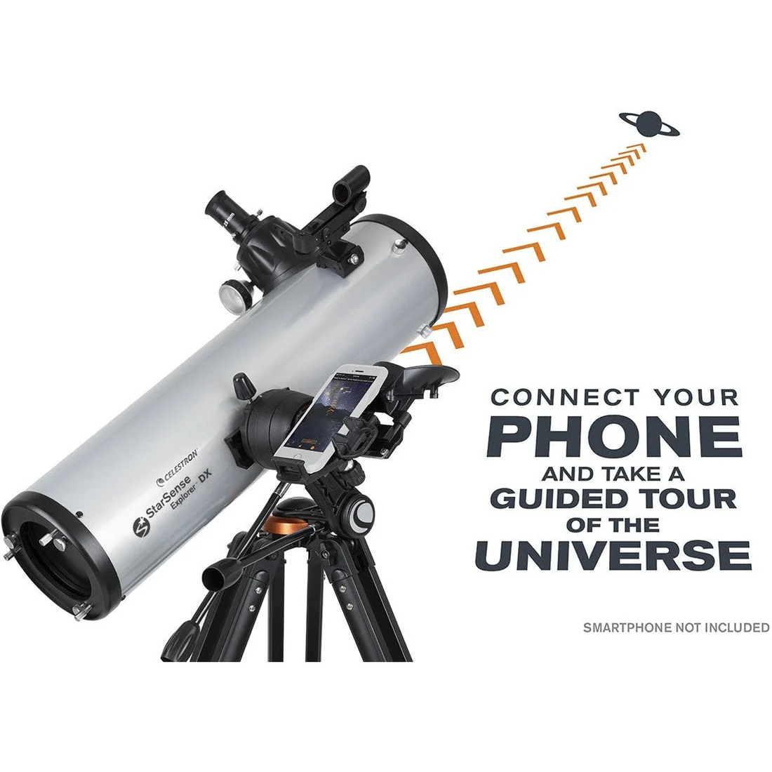 Telescope Reflector 130 - Celestron StarSense Explorer DX130AZ Newtoniaanse reflectortelescoop