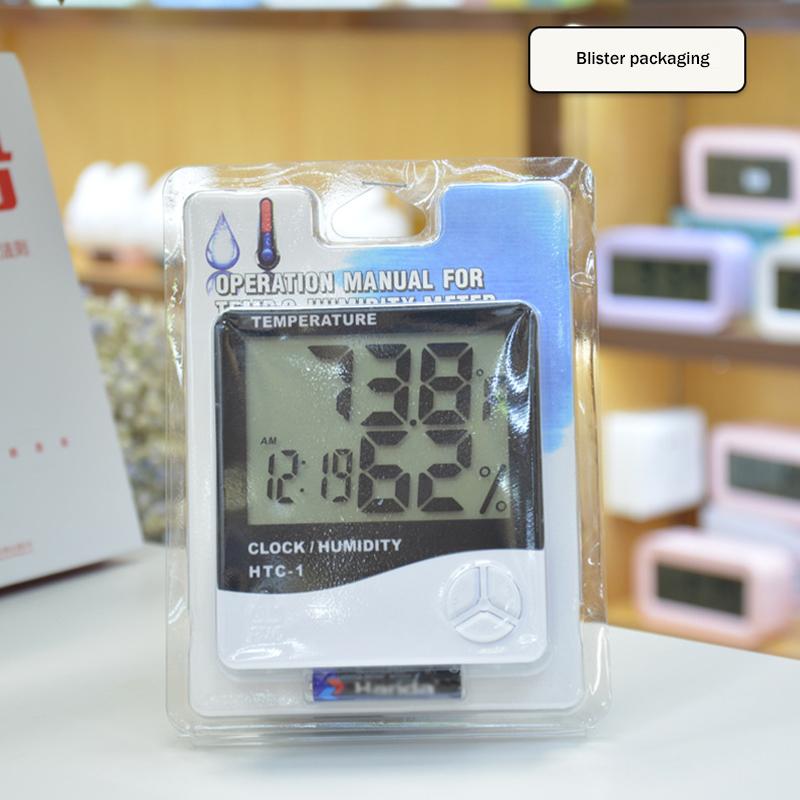 Weather Station Indoor - (BF06)LCD Digitale Temperatuur- en Luchtvochtigheidsmeter HTC-1