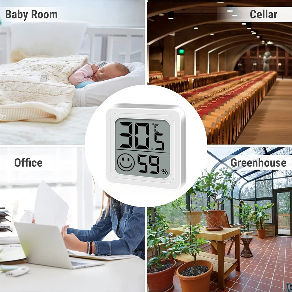 Draagbare LCD digitale thermom - Weather Station Indoor recensie en prijs