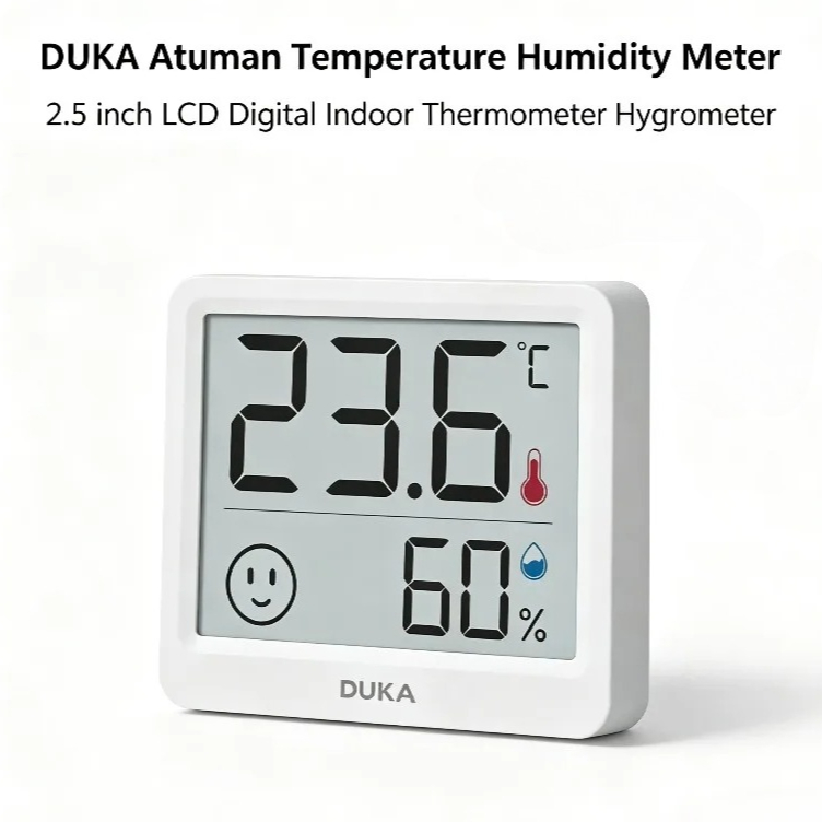 DUKA Atuman 2,5 inch LCD elekt - Weather Station Indoor recensie en prijs