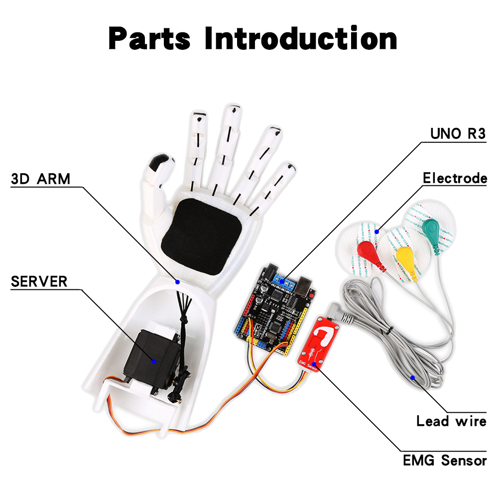 Emg Sensor Robotarm Elektrisch - Science Robotics recensie en prijs