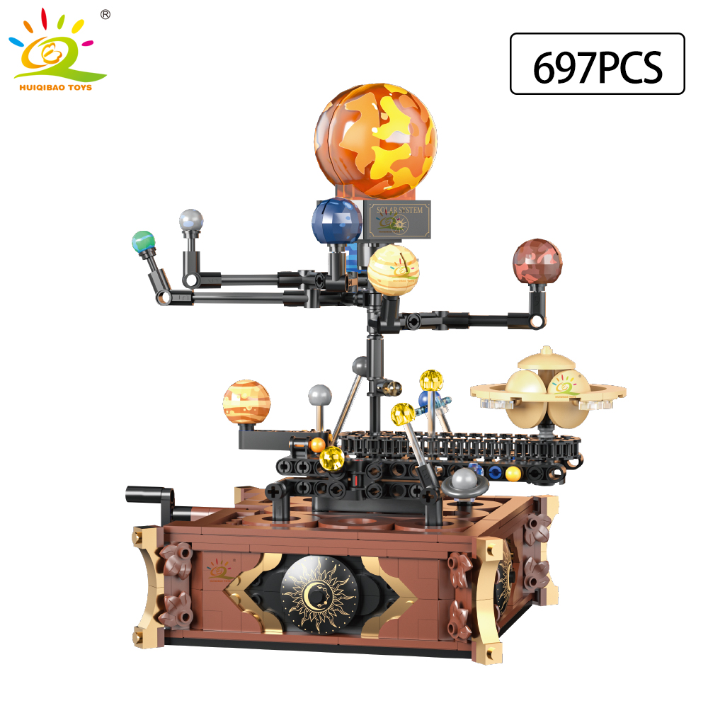 HUIQIBAO MOC Ruimte Zonnestels - Solar System Orrery recensie en prijs