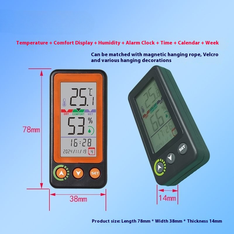 Draagbare digitale thermometer - Weather Station Indoor recensie en prijs