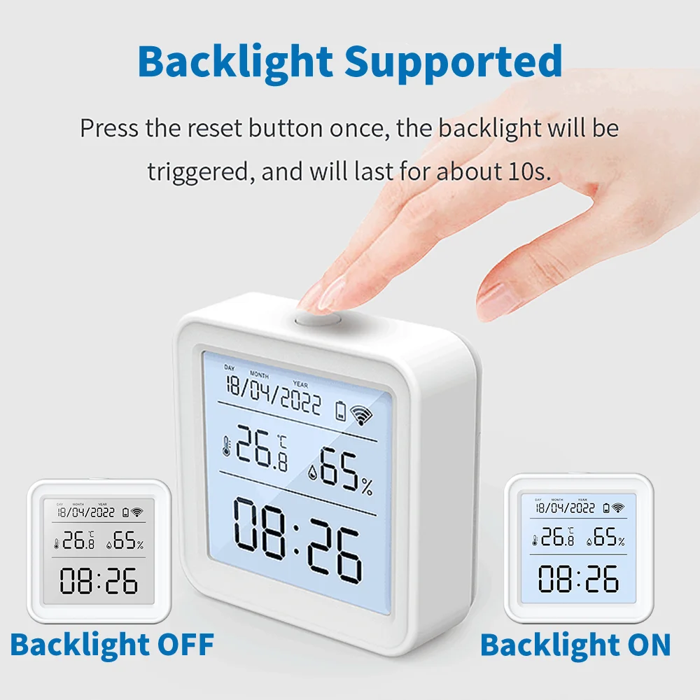 Tuya Zigbee WiFi Temperatuur-v - Weather Station Indoor recensie en prijs
