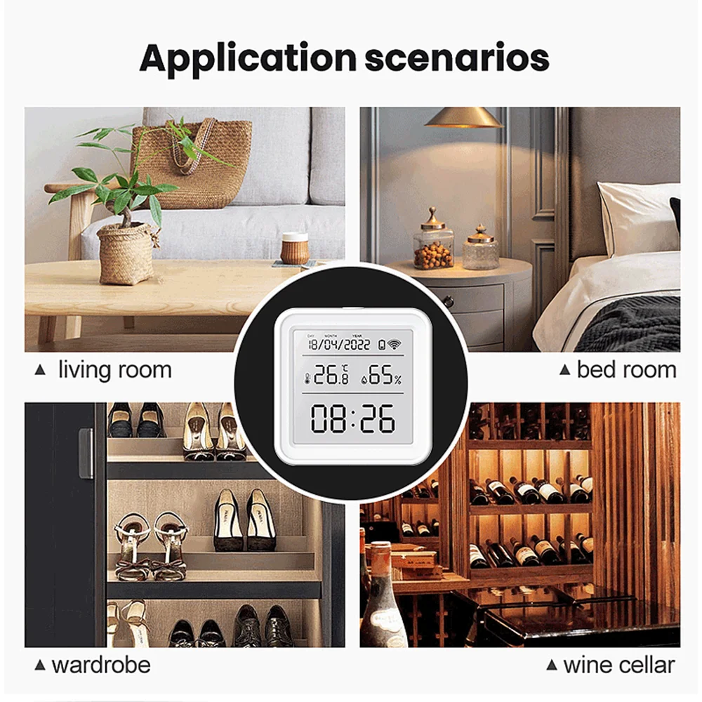 Tuya Zigbee WiFi Temperatuur-v - Weather Station Indoor recensie en prijs