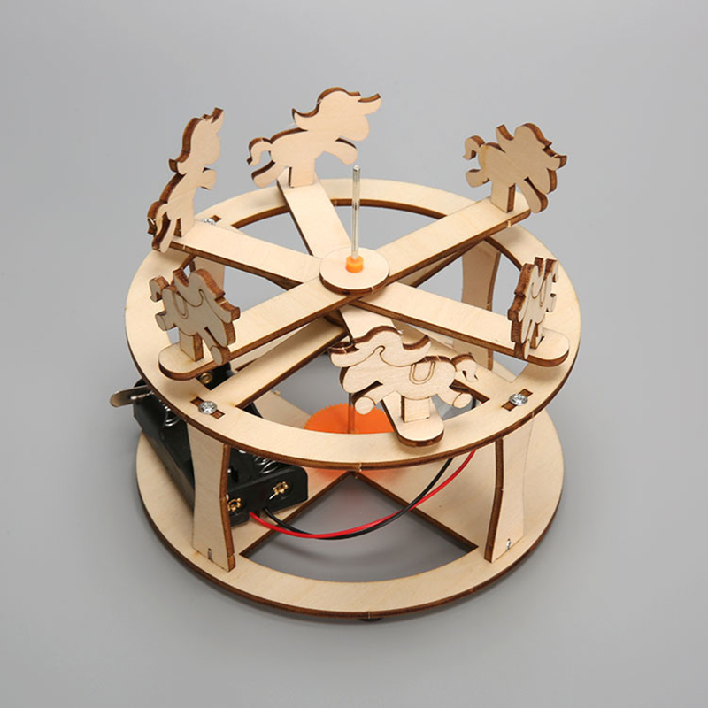 HUAHUABuild uw eigen carrousel - Science Toys recensie en prijs
