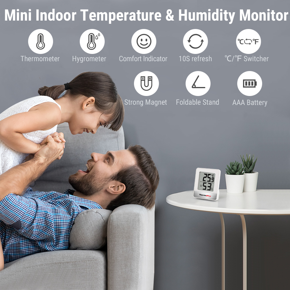 ThermoPro TP49 Mini-weerstatio - Weather Station Indoor recensie en prijs