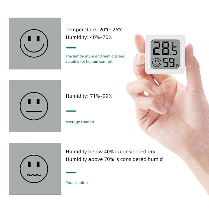 2025 Nieuwe Mini LCD Digitale  - Weather Station Indoor recensie en prijs