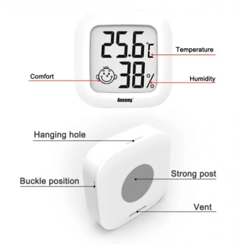 LCD digitale thermometer hygro - Weather Station Indoor recensie en prijs