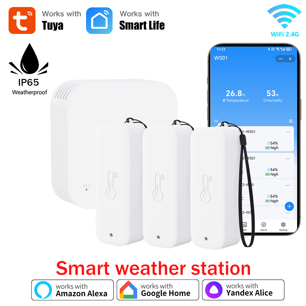 Tuya WIFI Smart Weerstation Dr - Weather Station Indoor recensie en prijs