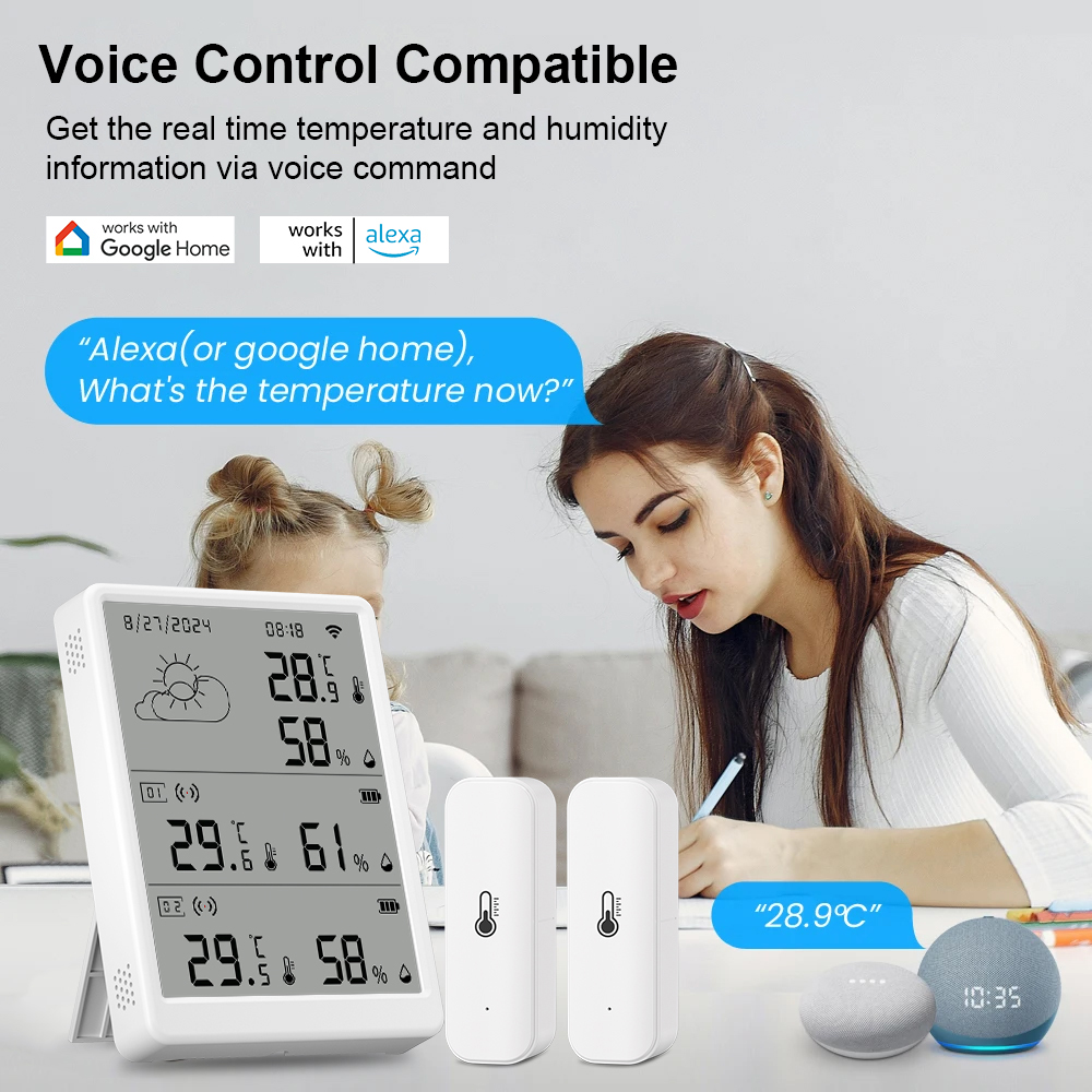 SMATRUL Tuya WiFi Hoge precisi - Weather Station Indoor recensie en prijs