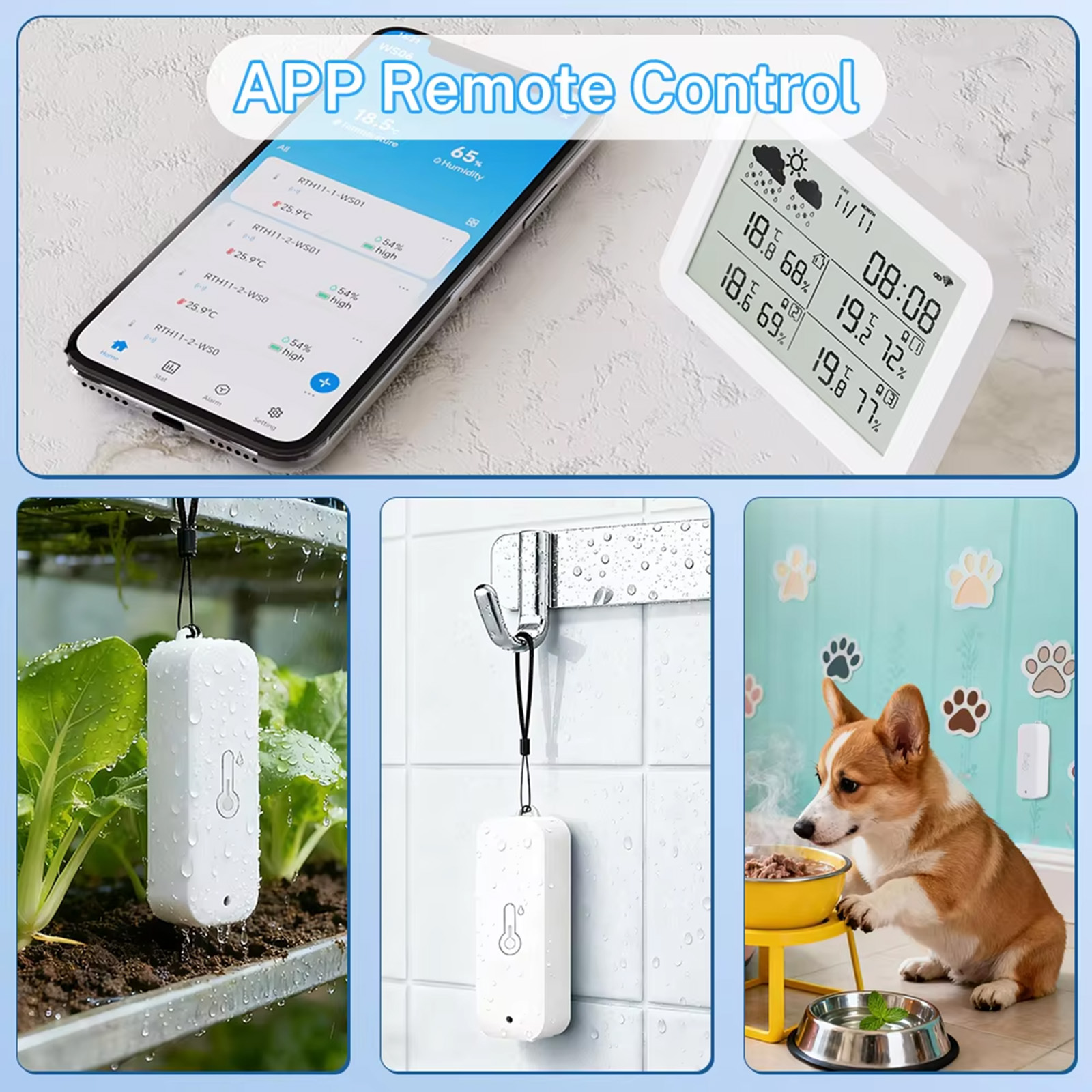 Tuya WiFi+RF433 Weerstation, S - Weather Station Indoor recensie en prijs