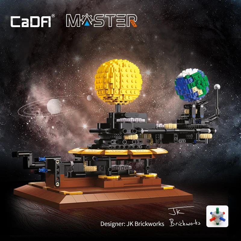 865 Stuks Moc Stad Zonnestelse - Solar System Orrery recensie en prijs