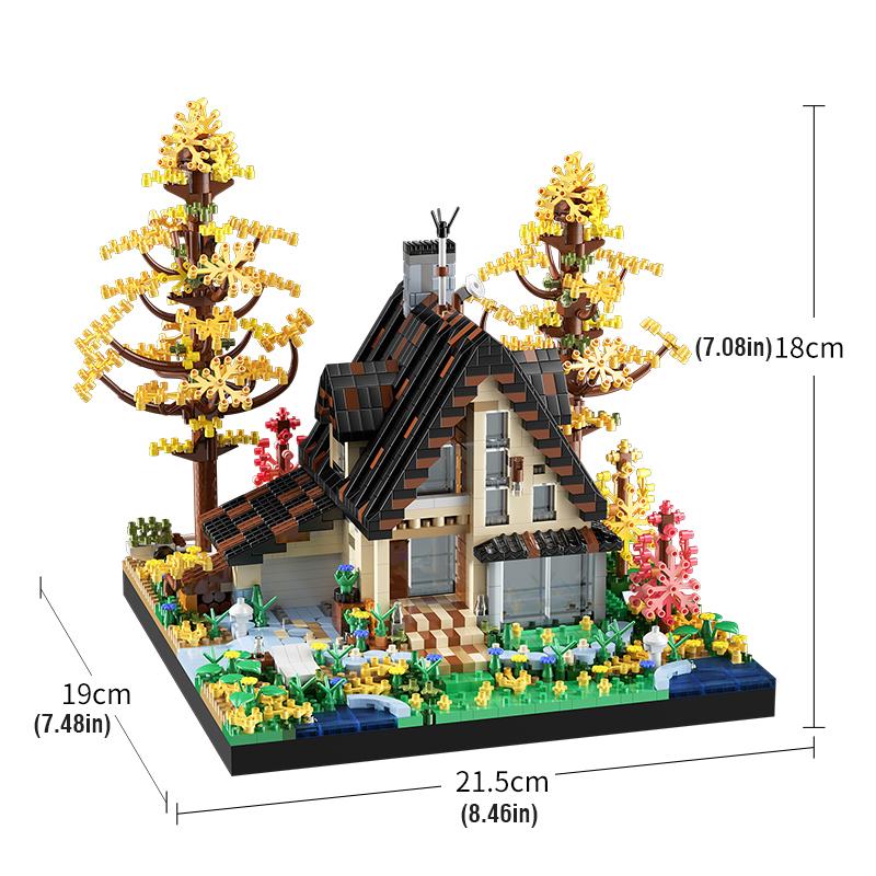 2635PC Bos Houten Huis Bouwste - Solar System Orrery recensie en prijs