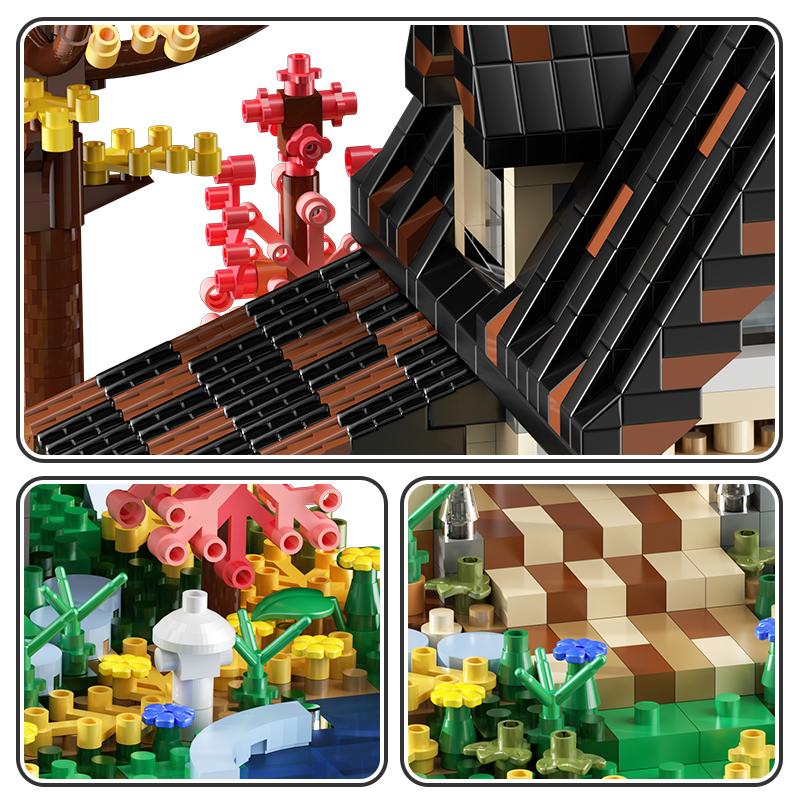 2635PC Bos Houten Huis Bouwste - Solar System Orrery recensie en prijs