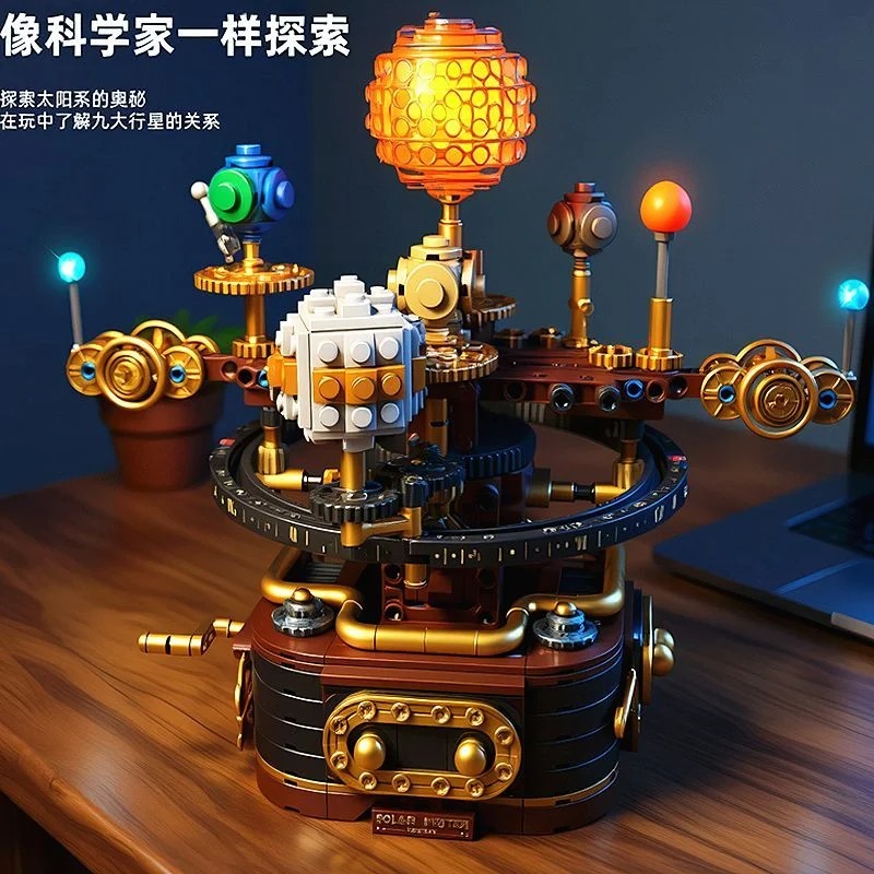 Mechanisch zonnestelsel planet - Solar System Orrery recensie en prijs