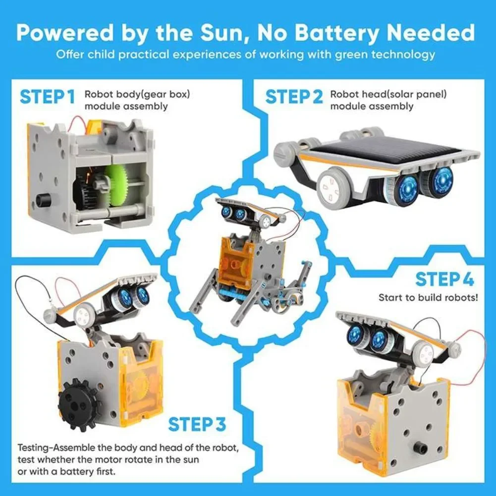 13-in-1 robotwetenschappenset  - Science Robotics recensie en prijs